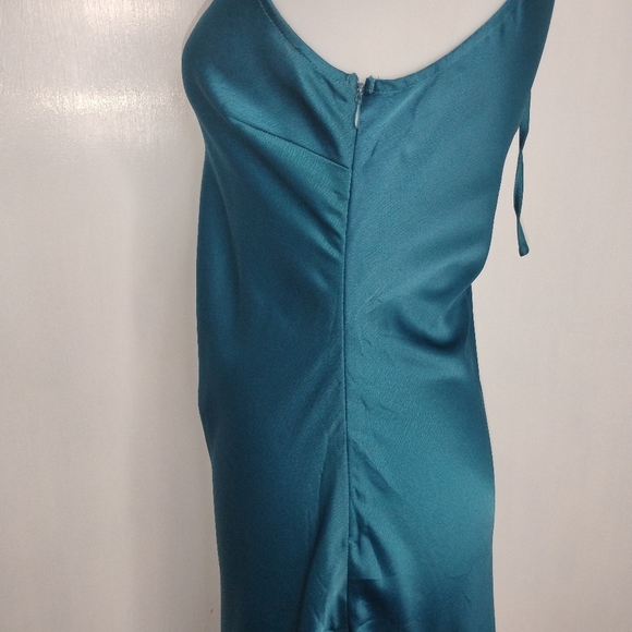 STEVE MADDEN TEAL MAXI DRESS - Picture 8 of 9
